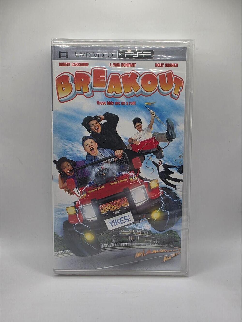 Brand New!!! - Breakout UMD Movie for PSP - Factory Sealed - Mint